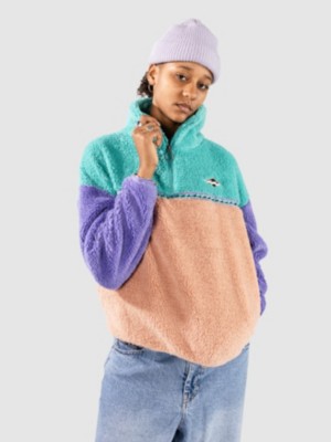 aquamarine　　　　　　　　　　　　　【極美品】BILLABONG Billabong Original Since Fleece Half-Zip Fleece Sweate - buy now